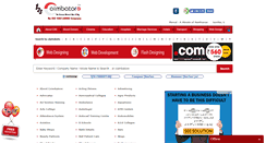 Desktop Screenshot of 123coimbatore.com